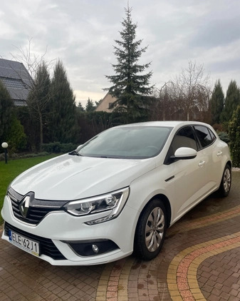 Renault Megane cena 41000 przebieg: 150000, rok produkcji 2017 z Łęczyca małe 56